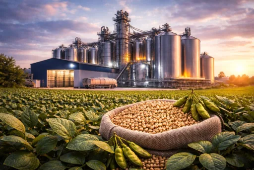 6330. Завод по переработке соевых бобов, Largos