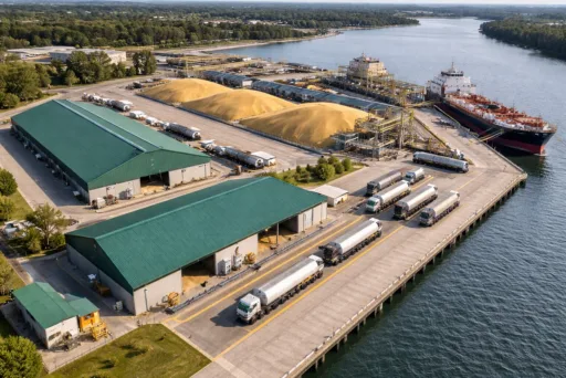 4977. Зерновой терминал | Мультимодальный логистический комплекс, Largos