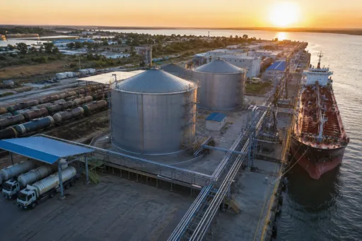 4580. Sunflower oil transshipment terminal in southern Ukraine, Largos